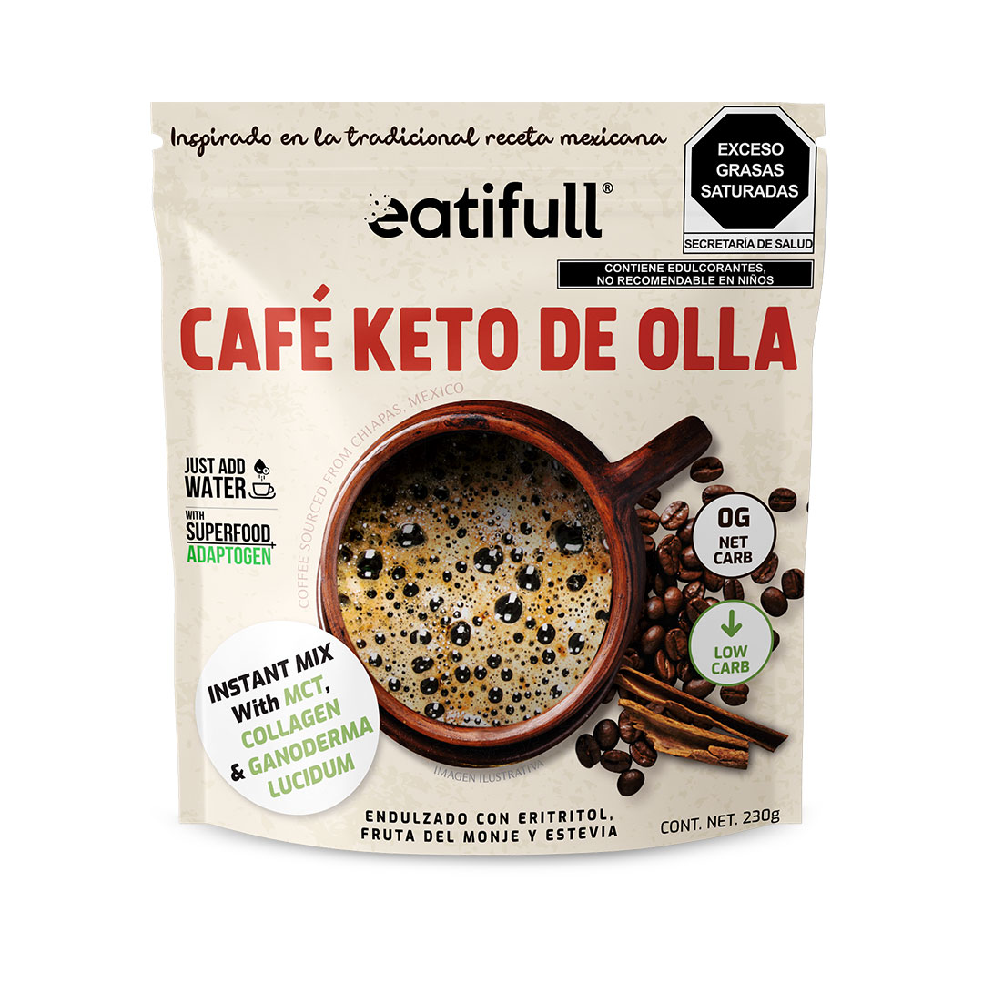 café keto de olla